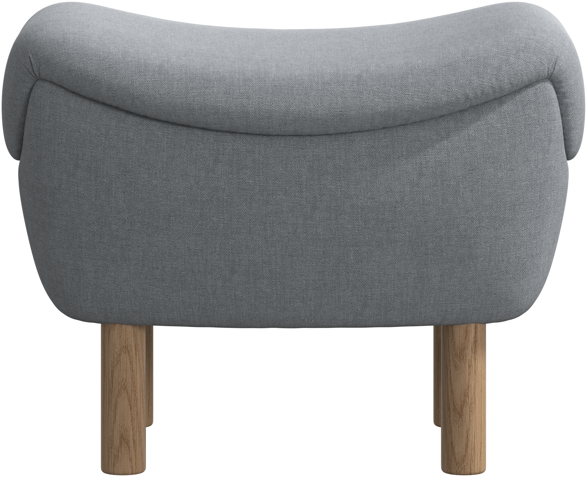 HOさま専用BoConcept OSAKA フットスツール グレー デザイナーアームチェア | フットスツール＆オットマン - ファブリック